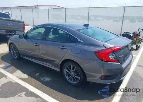 2021 Honda Civic Ex из США, поврежденный, VIN 19XFC1F3XME009794